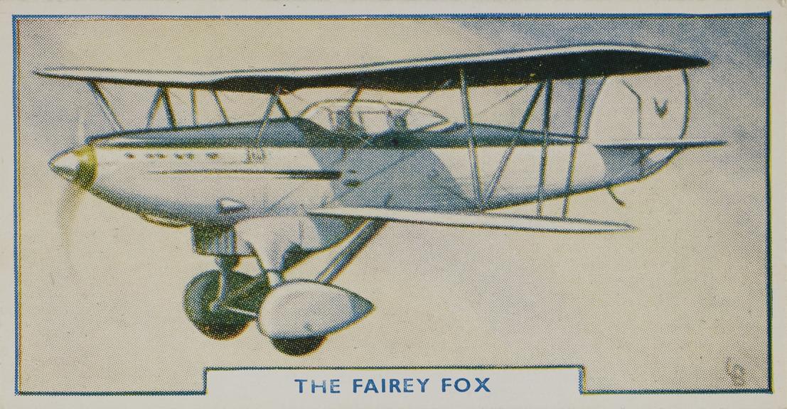 Set of 'Aircraft. Series No.1' cigarette cards