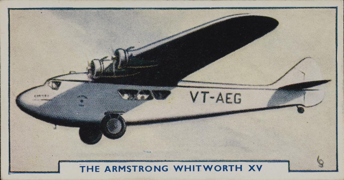 Set of 'Aircraft. Series No.1' cigarette cards