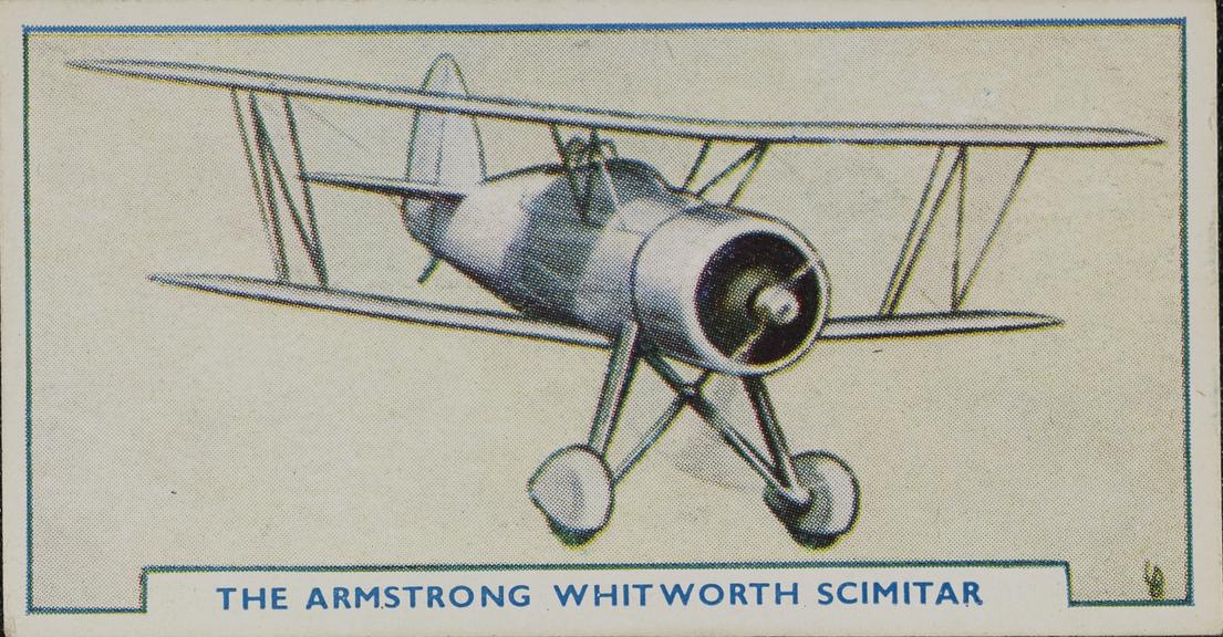 Set of 'Aircraft. Series No.1' cigarette cards
