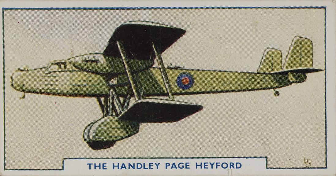 Set of 'Aircraft. Series No.1' cigarette cards