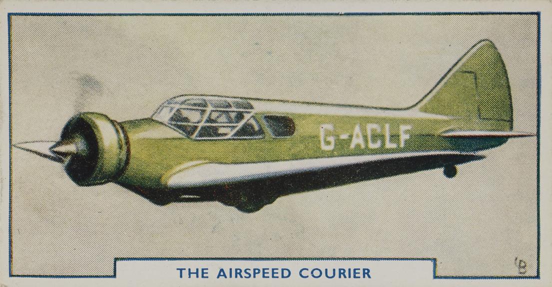 Set of 'Aircraft. Series No.1' cigarette cards