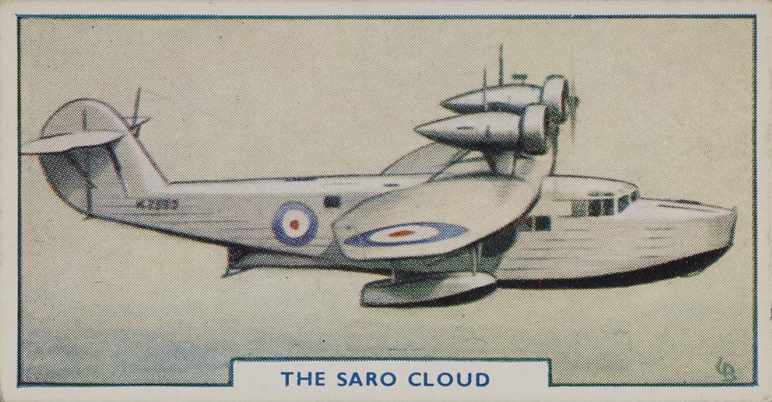 Set of 'Aircraft. Series No.1' cigarette cards