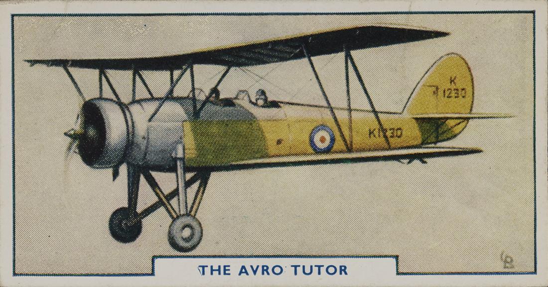 Set of 'Aircraft. Series No.1' cigarette cards