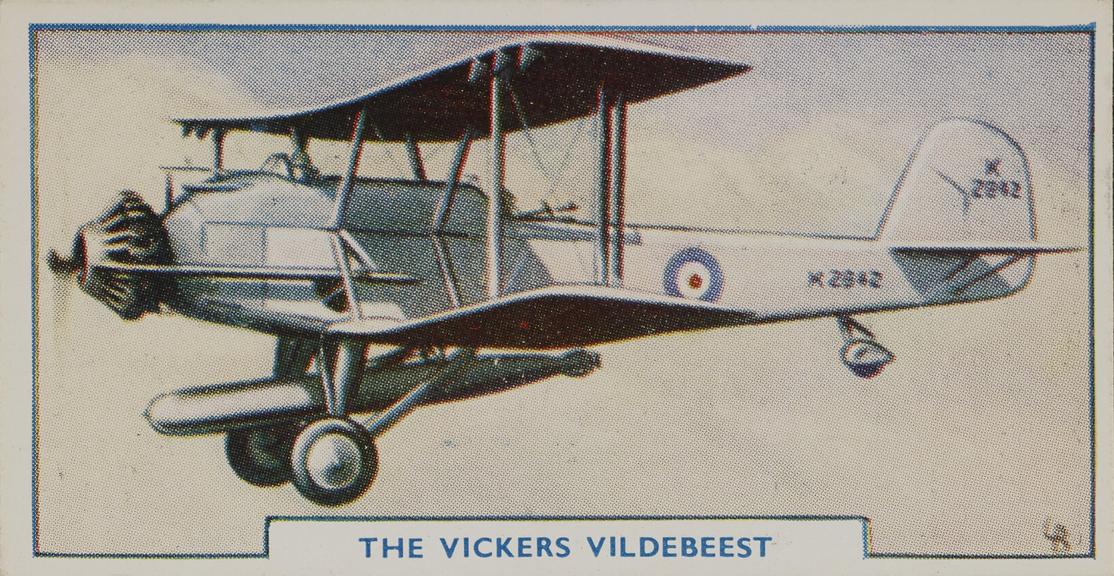 Set of 'Aircraft. Series No.1' cigarette cards