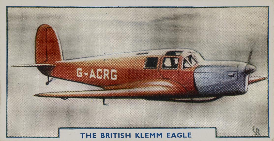 Set of 'Aircraft. Series No.1' cigarette cards