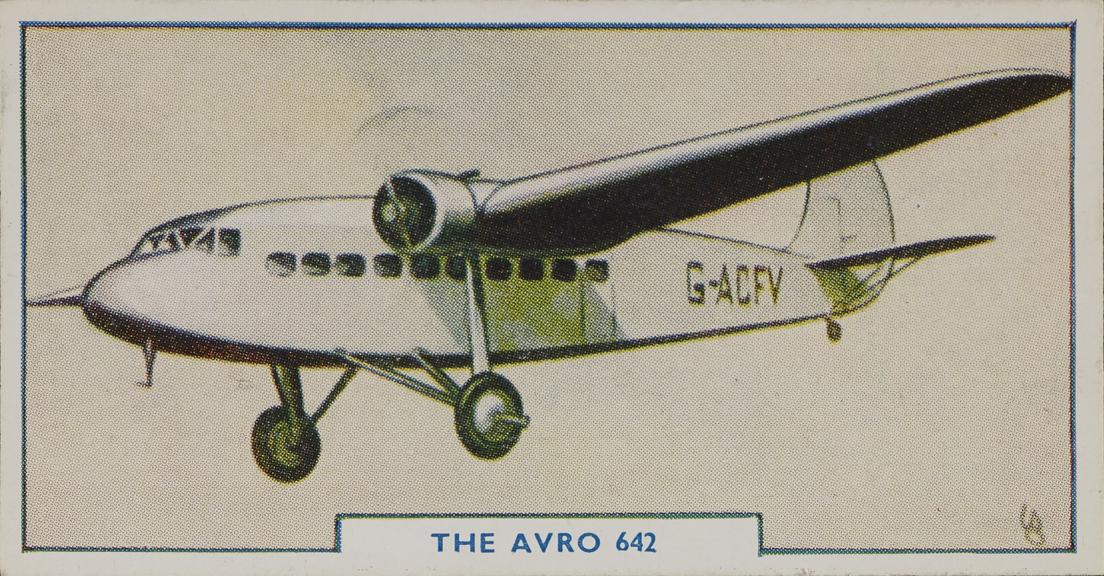 Set of 'Aircraft. Series No.1' cigarette cards