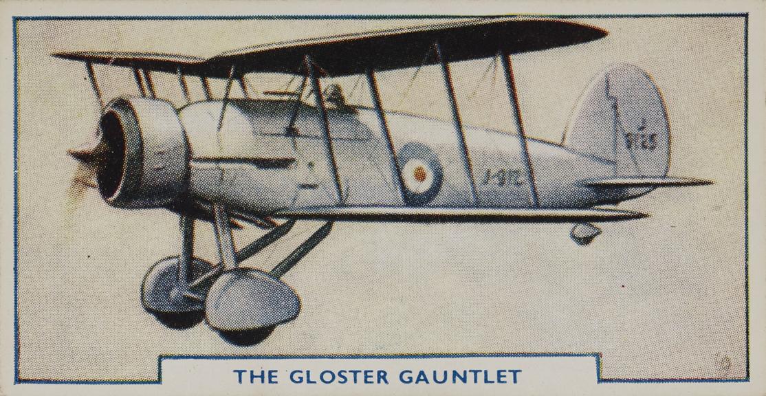 Set of 'Aircraft. Series No.1' cigarette cards