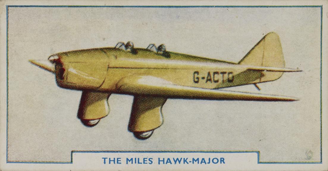 Set of 'Aircraft. Series No.1' cigarette cards