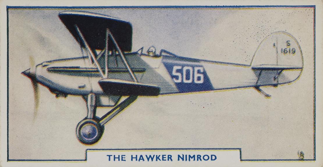 Set of 'Aircraft. Series No.1' cigarette cards