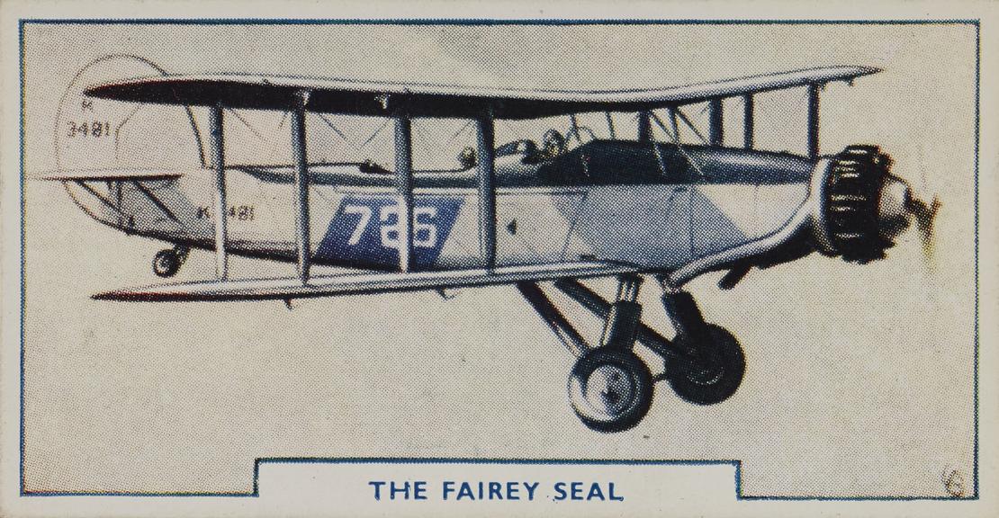 Set of 'Aircraft. Series No.1' cigarette cards