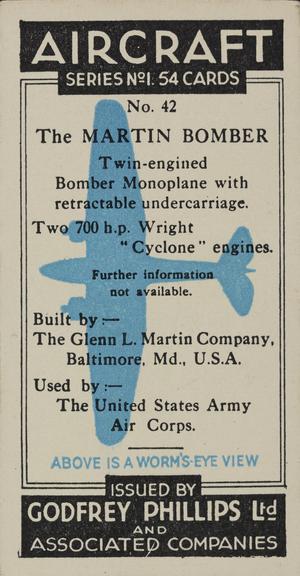 Set of 'Aircraft. Series No.1' cigarette cards