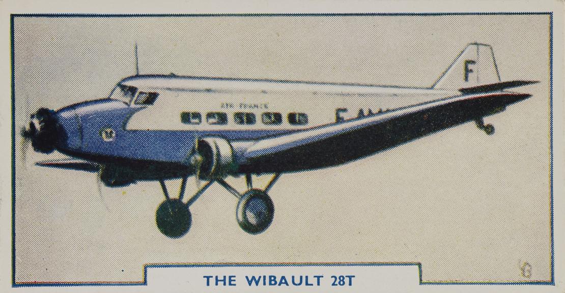 Set of 'Aircraft. Series No.1' cigarette cards