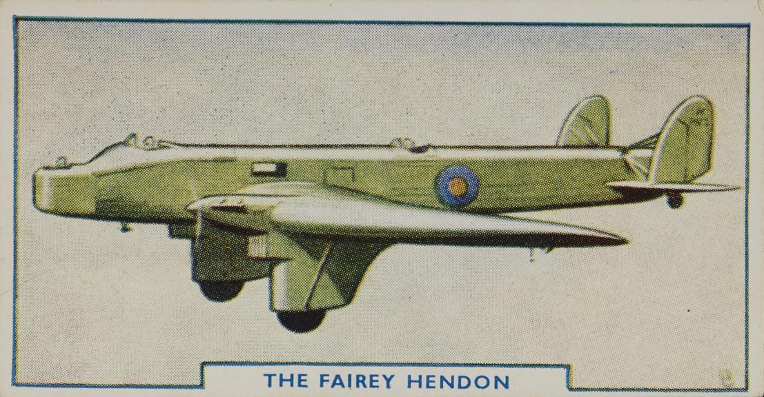 Set of 'Aircraft. Series No.1' cigarette cards
