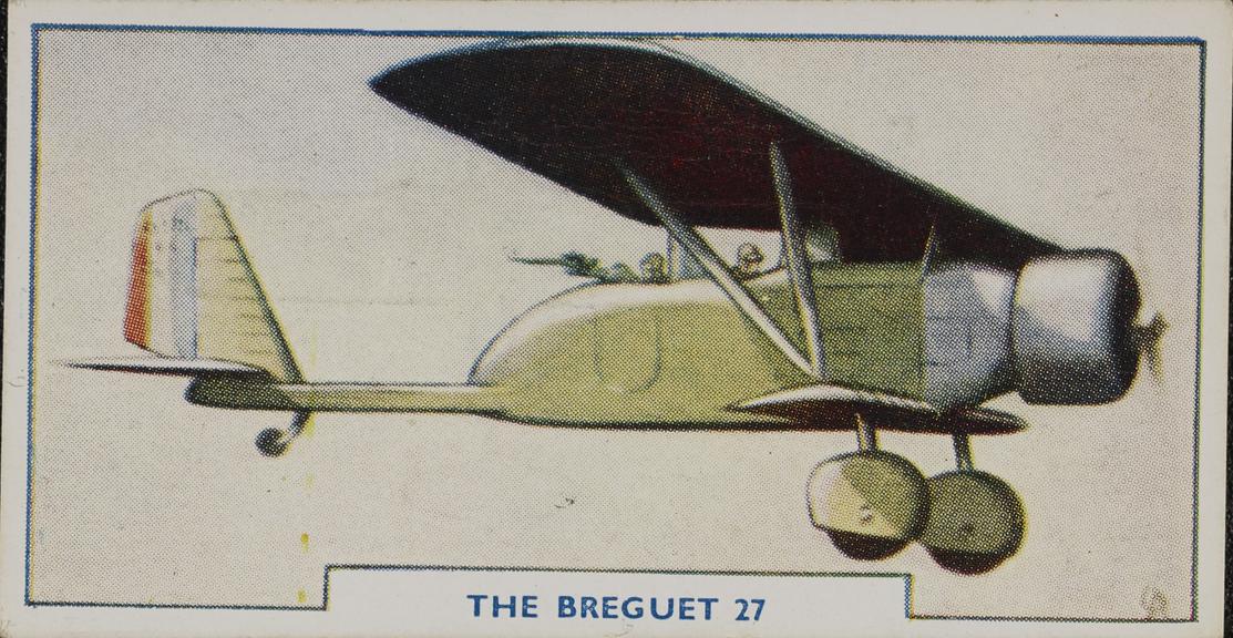 Set of 'Aircraft. Series No.1' cigarette cards