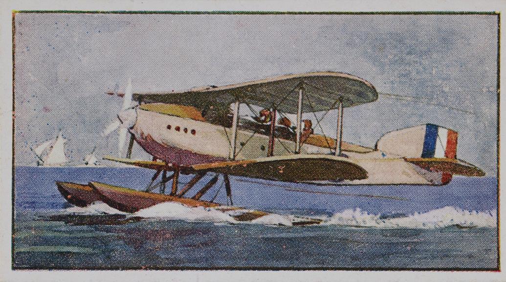 Set of 'Types of Aeroplanes' cigarette cards