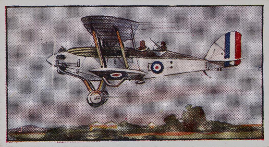 Set of 'Types of Aeroplanes' cigarette cards