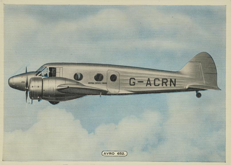 Part set of 'Fighting & Civil Aircraft' cigarette cards