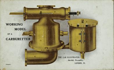 illustrated working model of Carburettor