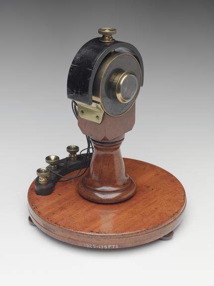 Thomson mirror speaking galvanometer, 1858