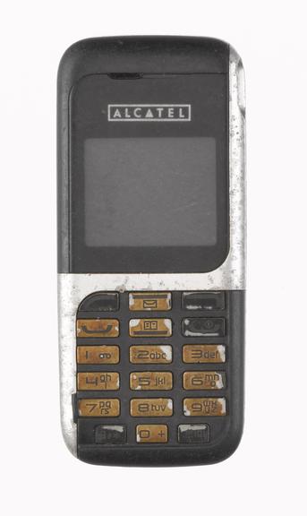 Alcatel OT-E205 mobile telephone (from mobile phone repair workshop), c. 2006