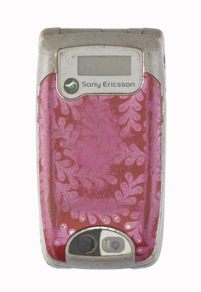 Sony Ericsson Z600 mobile telephone (from mobile phone repair workshop), c. 2003