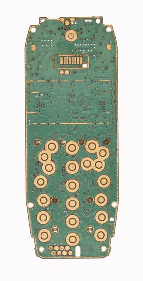 Mobile telephone motherboard (from mobile phone repair workshop), 1990-2012