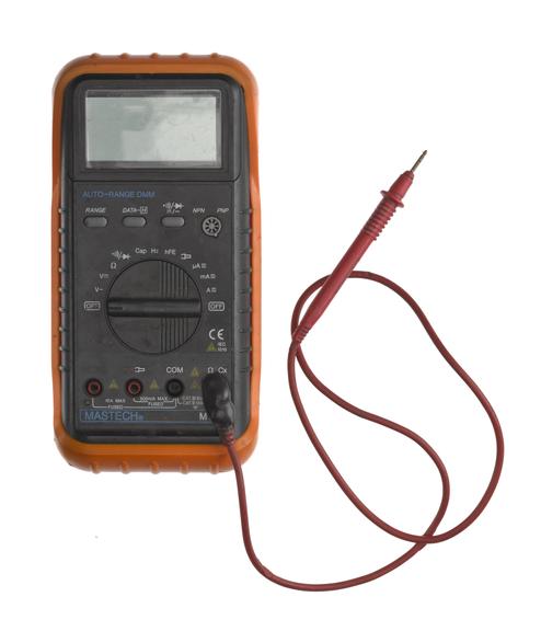 Mastec multimeter (from mobile phone repair workshop), 1987-2012