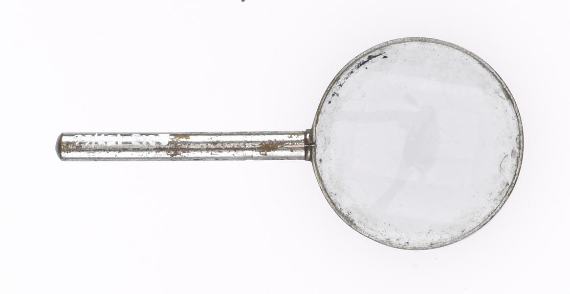 Magnifying glass (from mobile phone repair workshop), 1990-2012