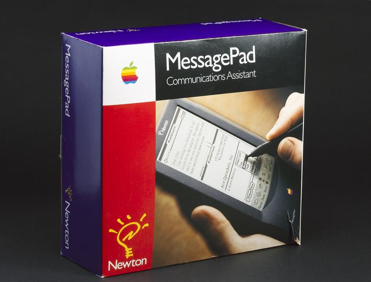 original packaging for Apple Newton MessagePad, 1993