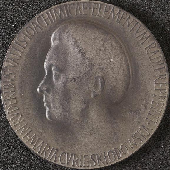Medal commemorating the centenary of Marie Curie's birth