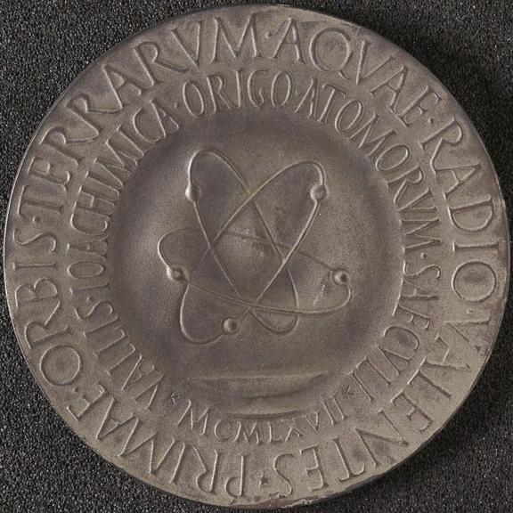 Medal commemorating the centenary of Marie Curie's birth