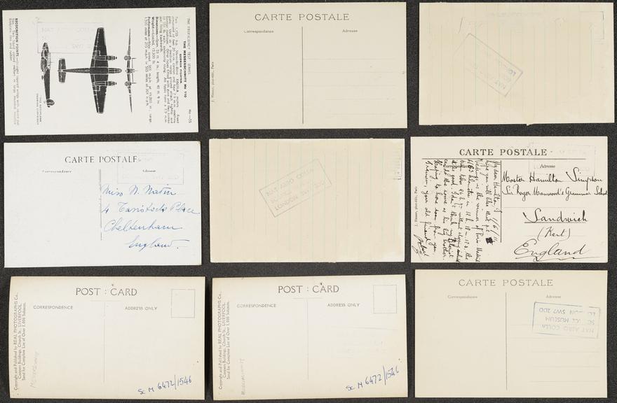 Collection of pictorial cards