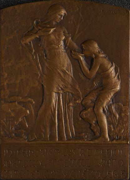 Bronze medal to commemorate Cornelius Chyzer