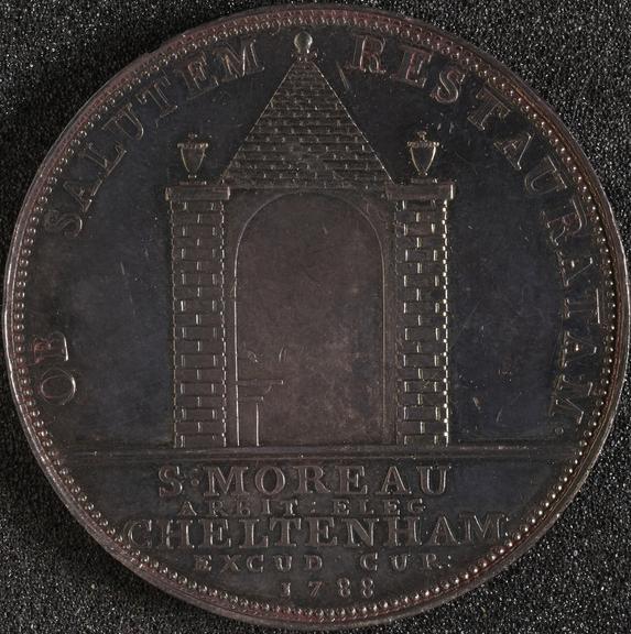 Silver medal commemorating the recovery of King George III from