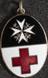 Oval enamelled St. John Ambulance badge