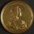 Gilded bronze medal by Antonio Selvi