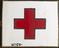 Rectangular enamelled British Red Cross Society badge