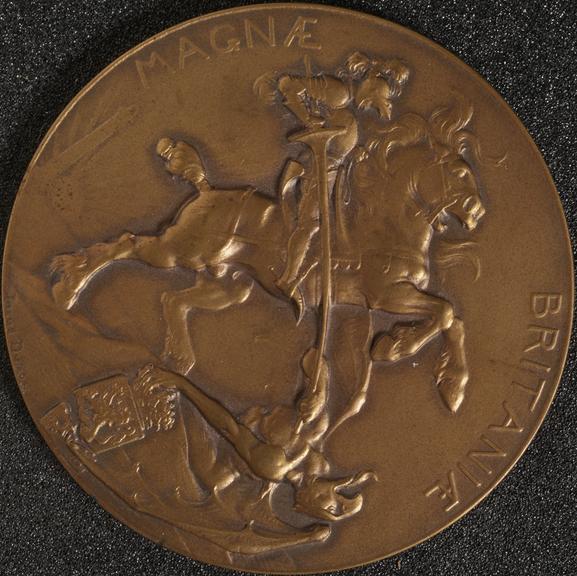 Bronze medal by J. Dupon