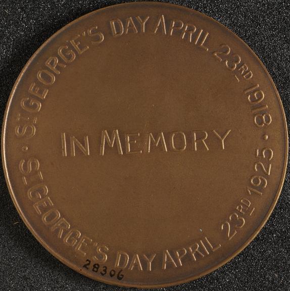 Bronze medal by J. Dupon