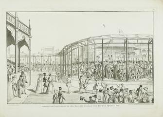 Print of Coronation procession of His Majesty George the Fourth