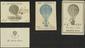 Collection of ephemera and letters associated with balloonist