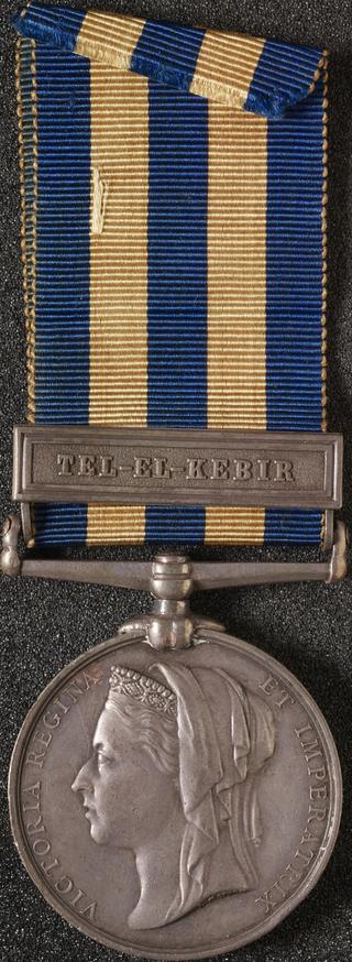 Egyptian medal 1882-1889
