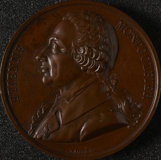 Medal commemorating balloonist Jacques-Etienne Montgolfier