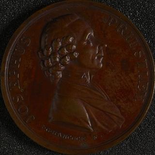 Medal commemorating Joseph Priestley