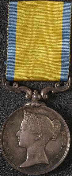 Baltic medal awarded to a ship's surgeon