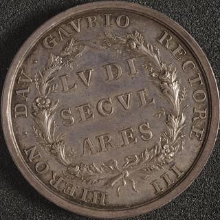 Silver medal commemorating the "Secular games"