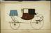 Design for a Dress Chariot carriage