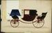 Design for a Dress Chariot carriage (with flap revealing an