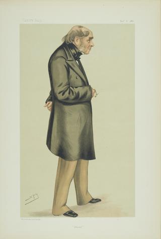 Chromolithograph of Sir Henry Bessemer