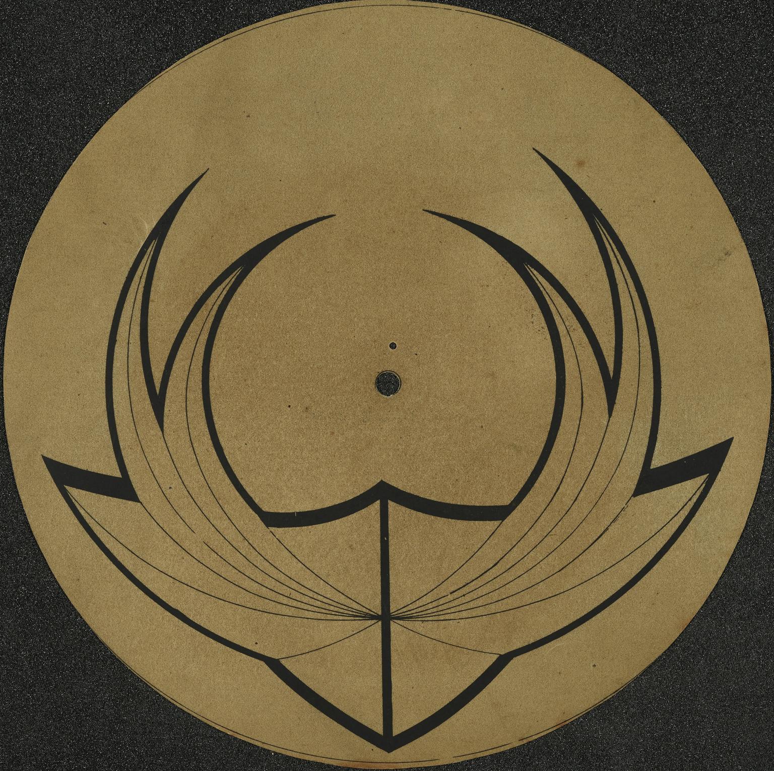 Print, translucent paper disc | Science Museum Group Collection